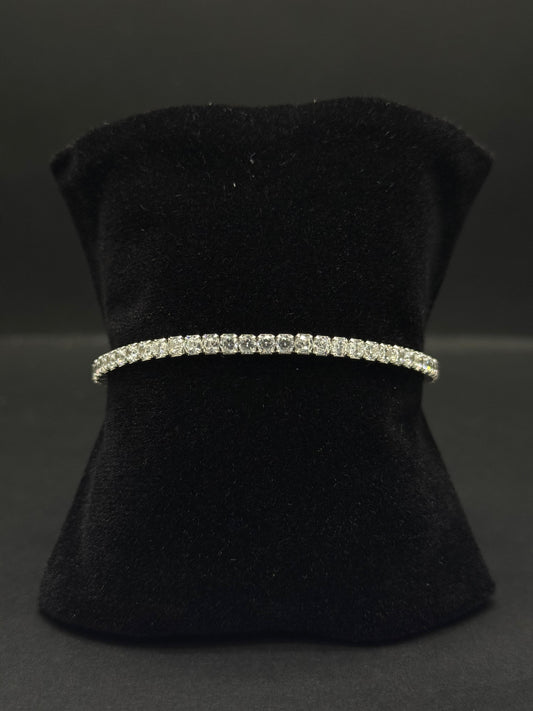 Stretchable Tennis bracelet with timeless elegance #182