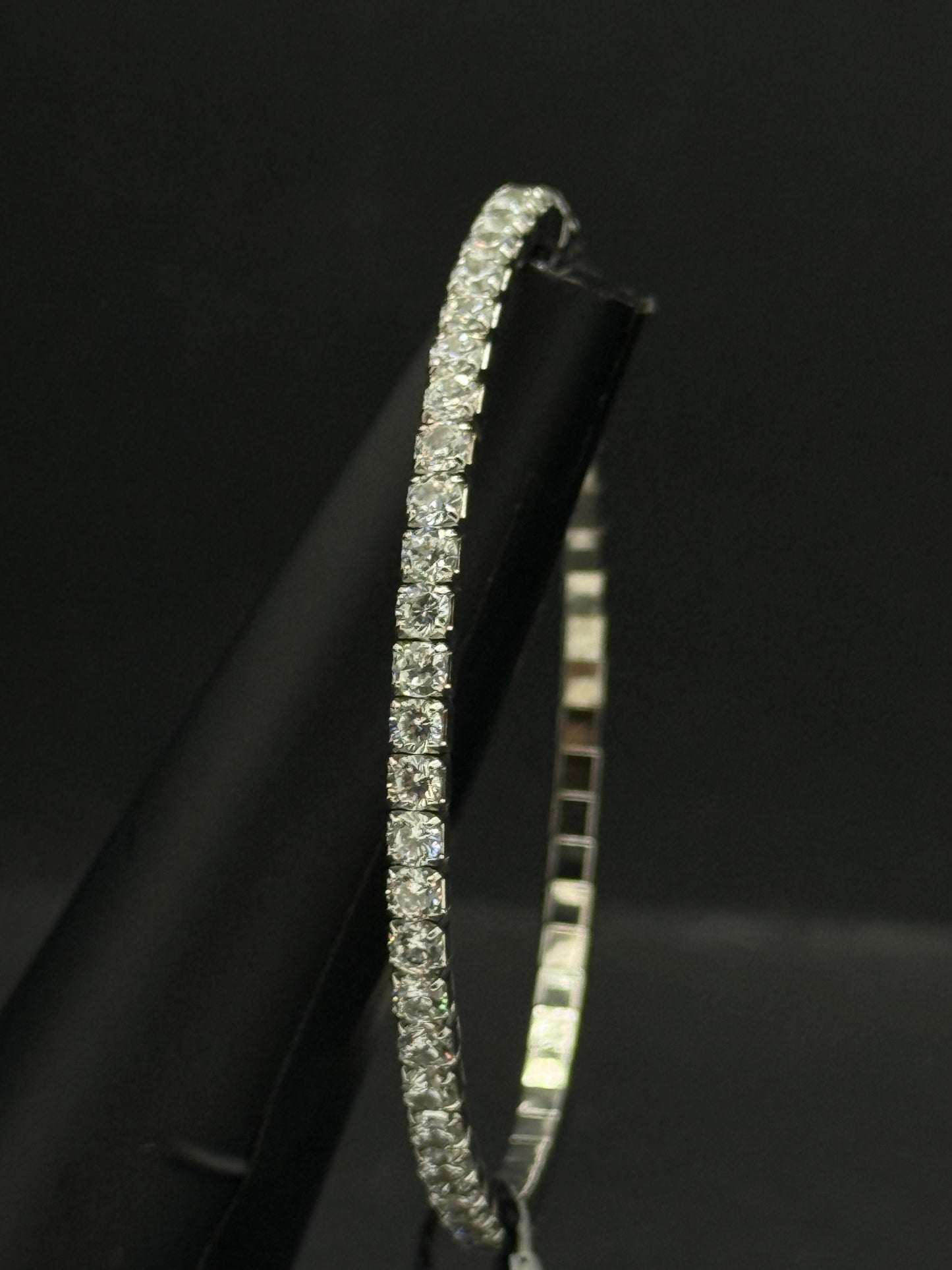 Stretchable Tennis bracelet with timeless elegance #182