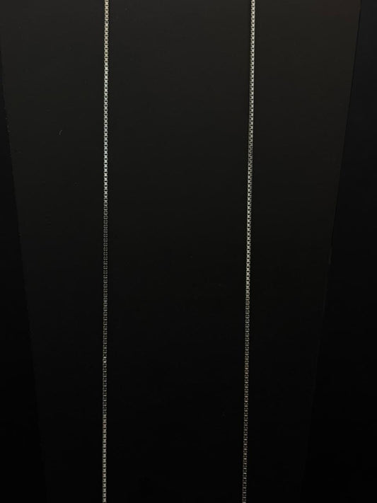 Sterling Silver Box Chain Anklet #138