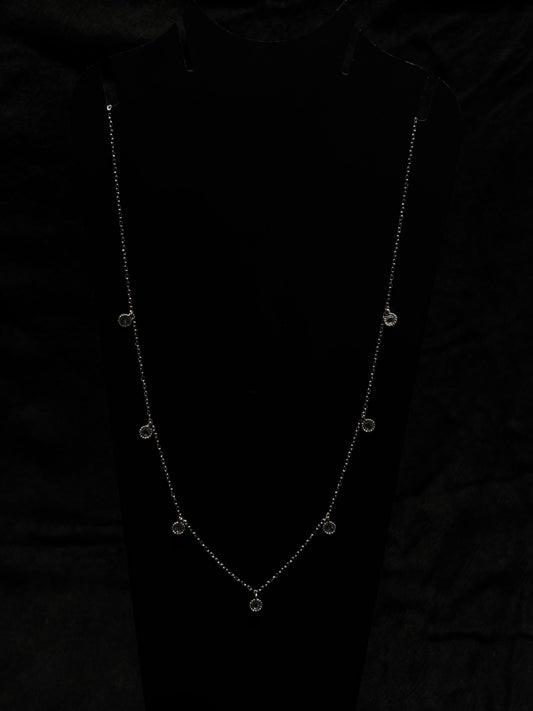Silver-Toned Sparkle by the Yard Chain