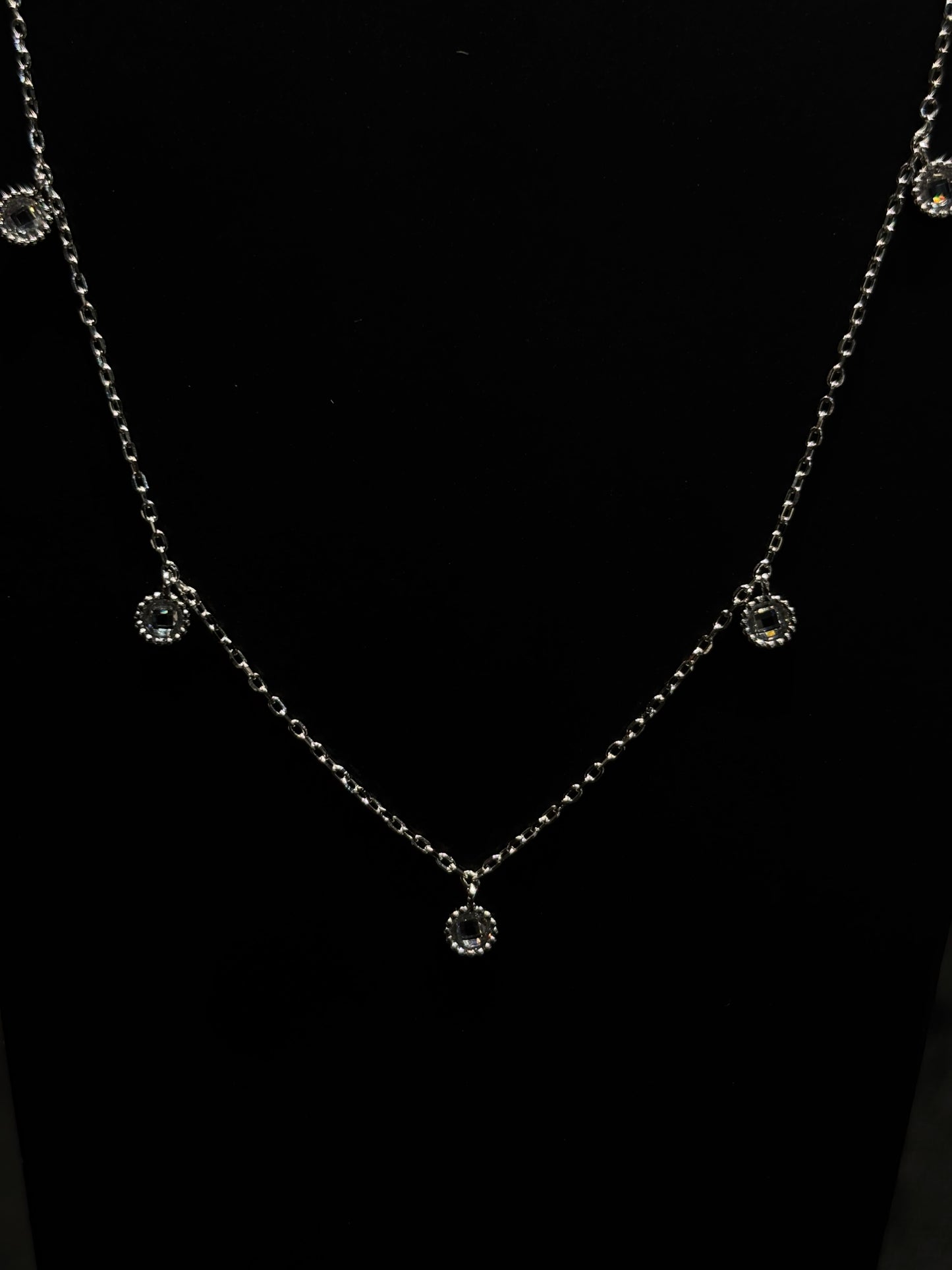 Silver-Toned Sparkle by the Yard Chain