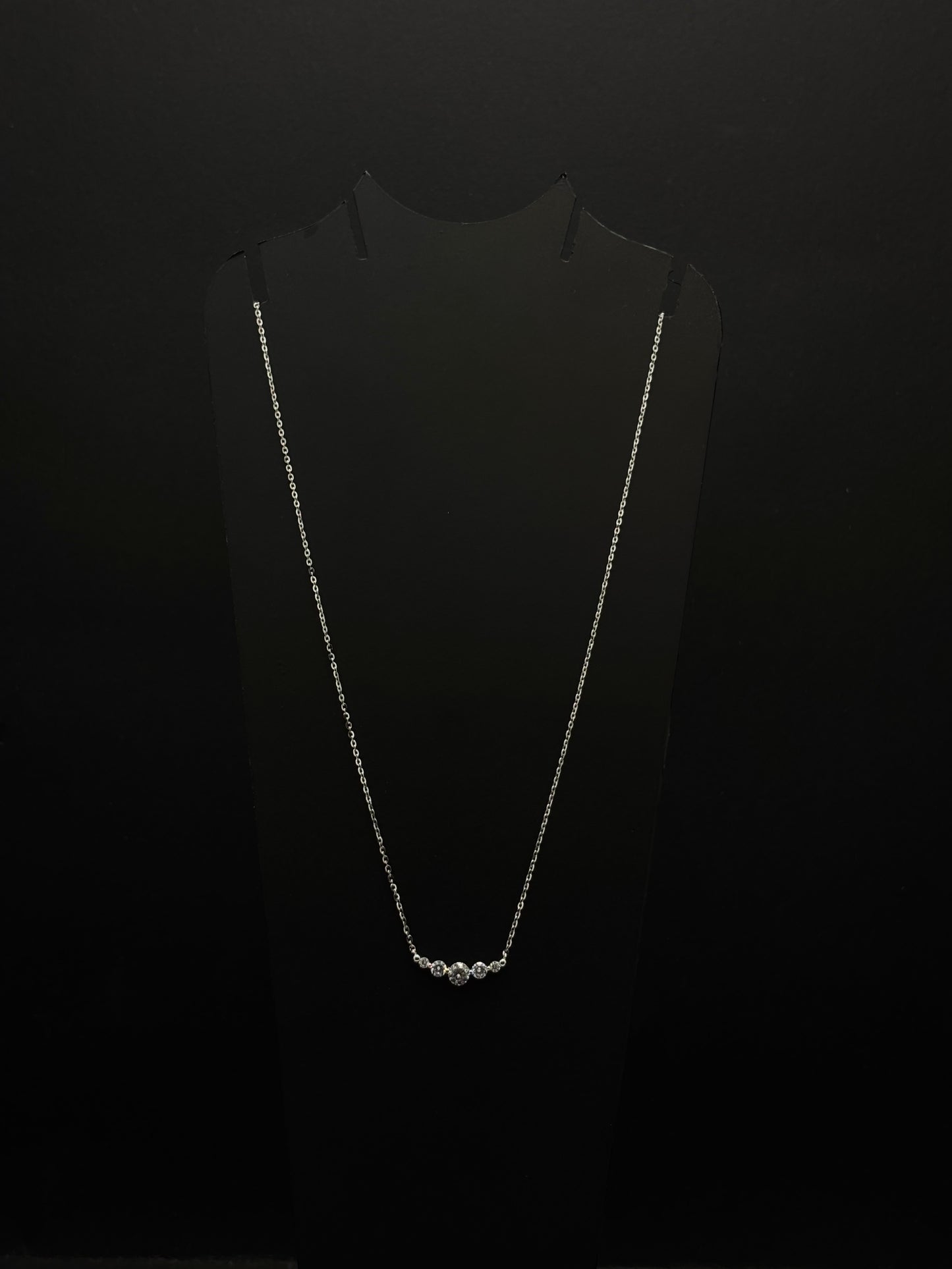 Five-Stone Sparkle Bar chain #359