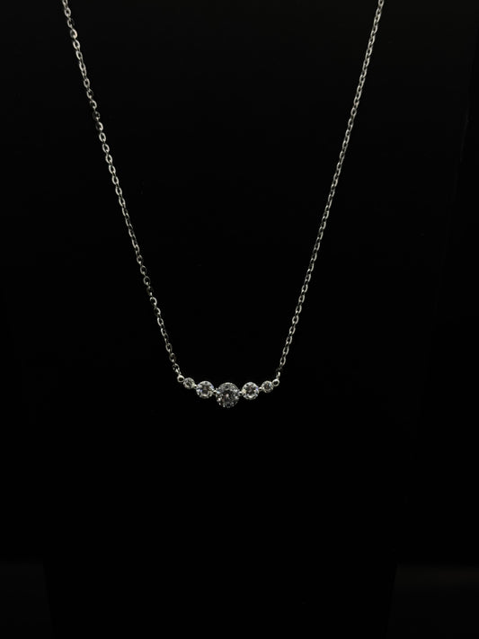 Five-Stone Sparkle Bar chain #359