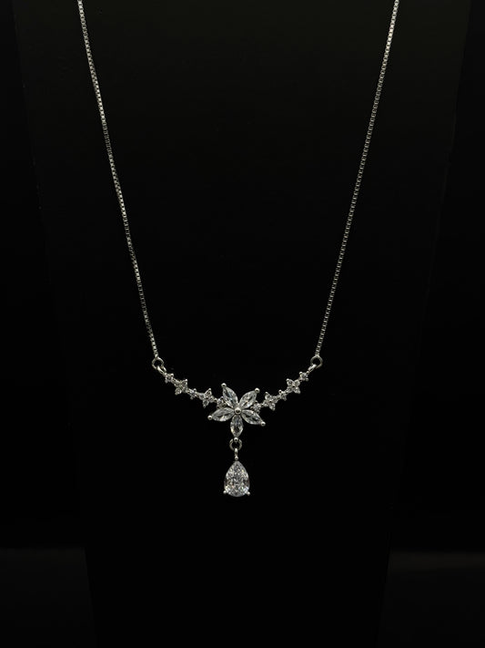 Sparkling flower Y-Drop chain #328