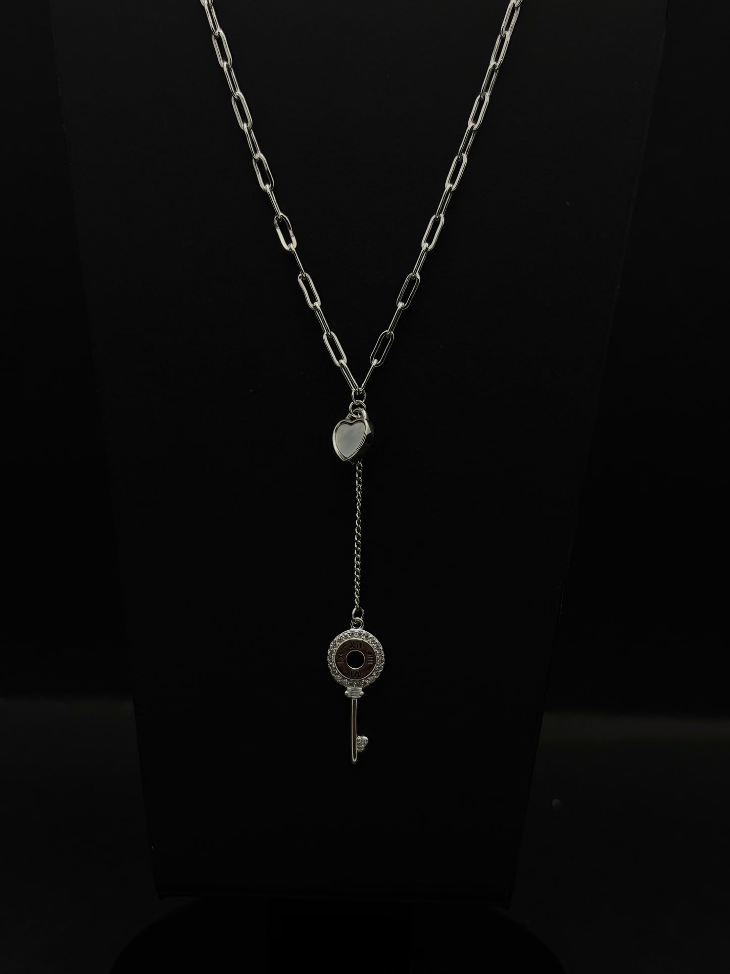 stylish silver-tone Chain #54