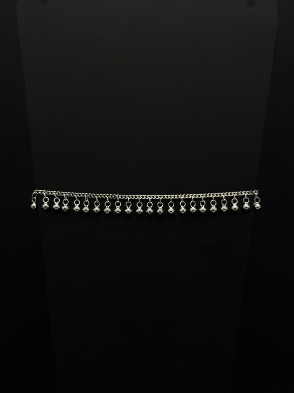 Minimalist Dual-Chain Ball Bracelet #559
