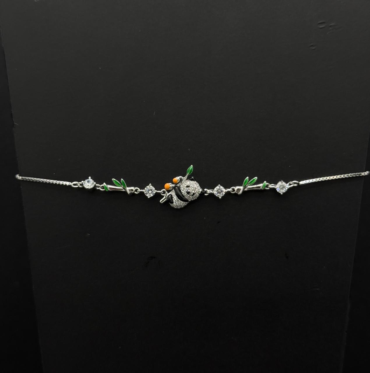Bamboo Grove Panda Bracelet #596