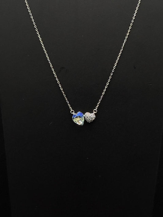The Aurora Heart Duo Necklace #601