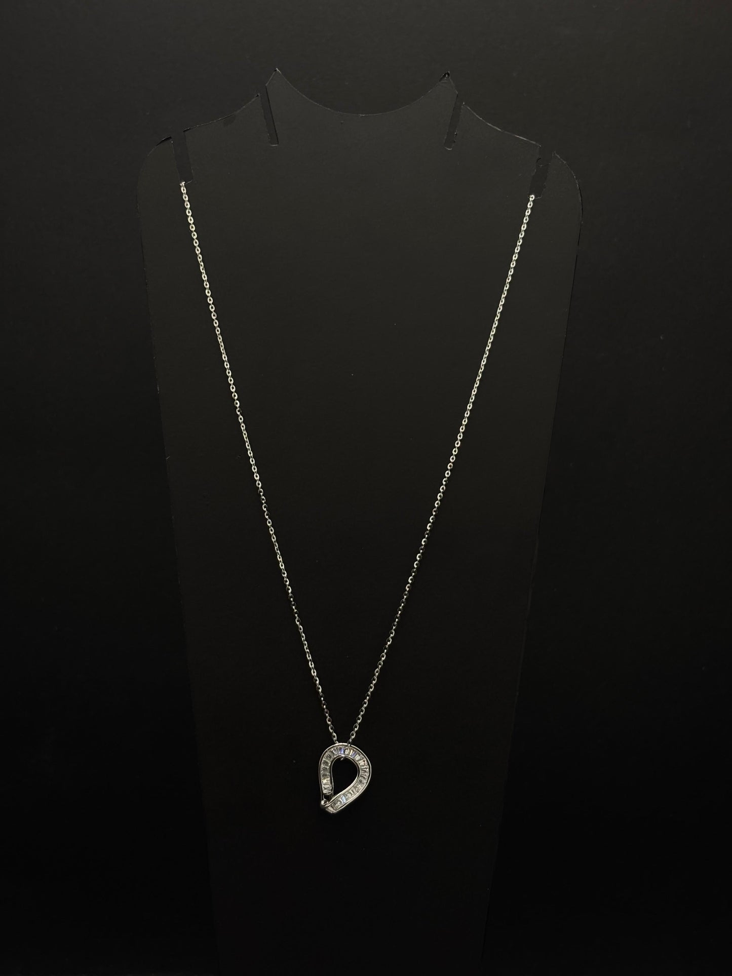 Horseshoe Pave Crystal chain #362