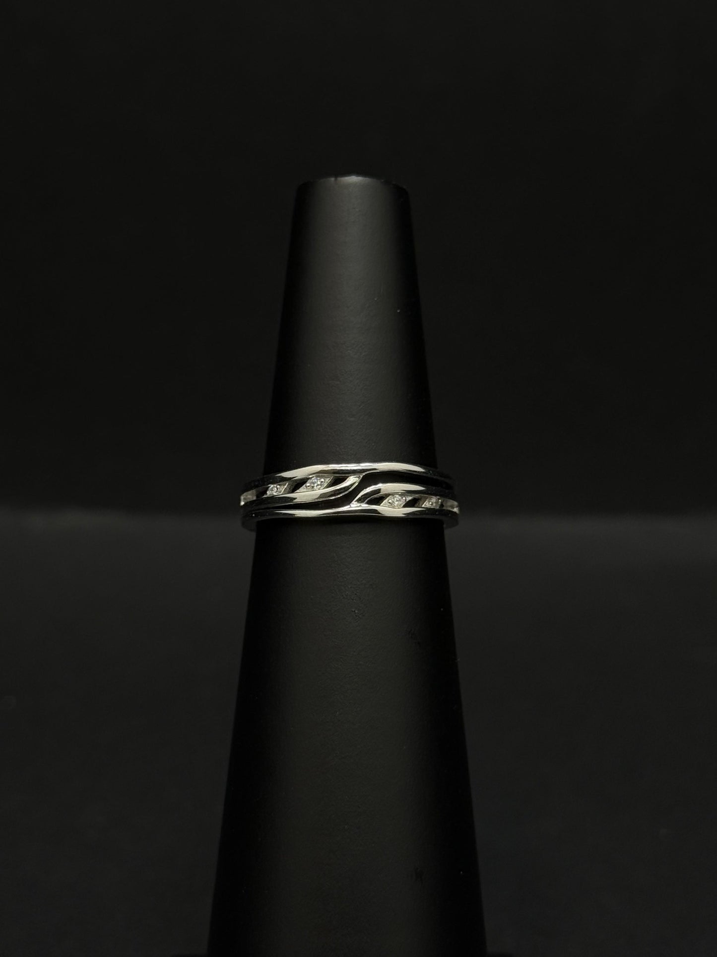 Twisting Vine Diamond Ring #340