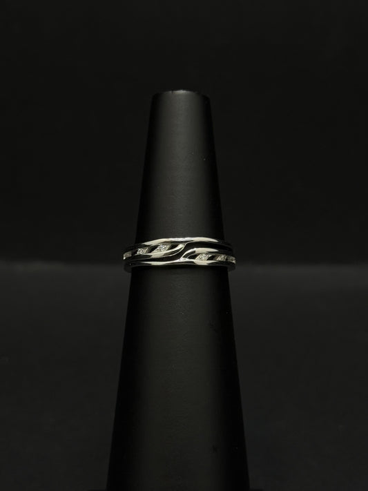 Twisting Vine Diamond Ring #340