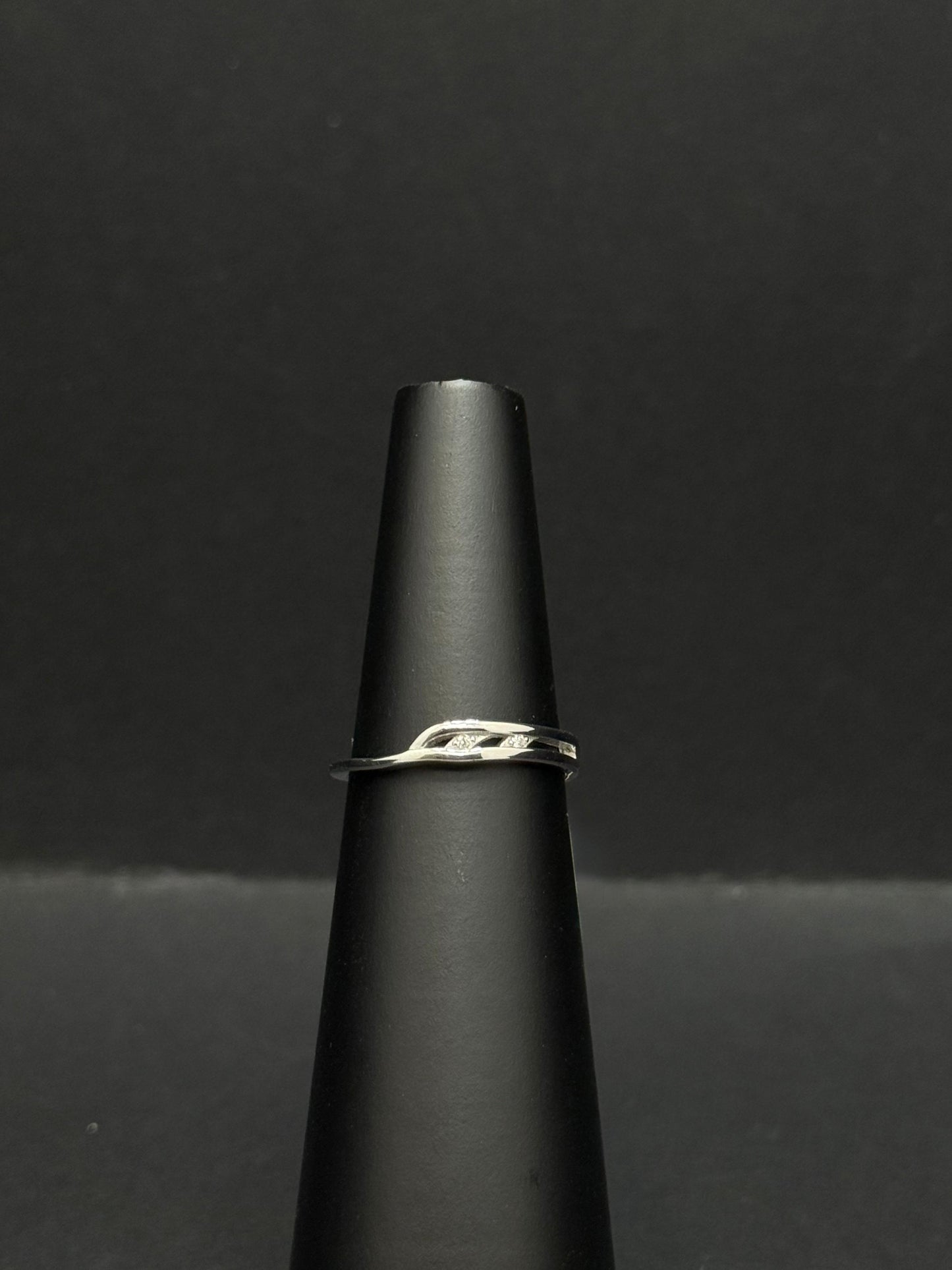 Twisting Vine Diamond Ring #340