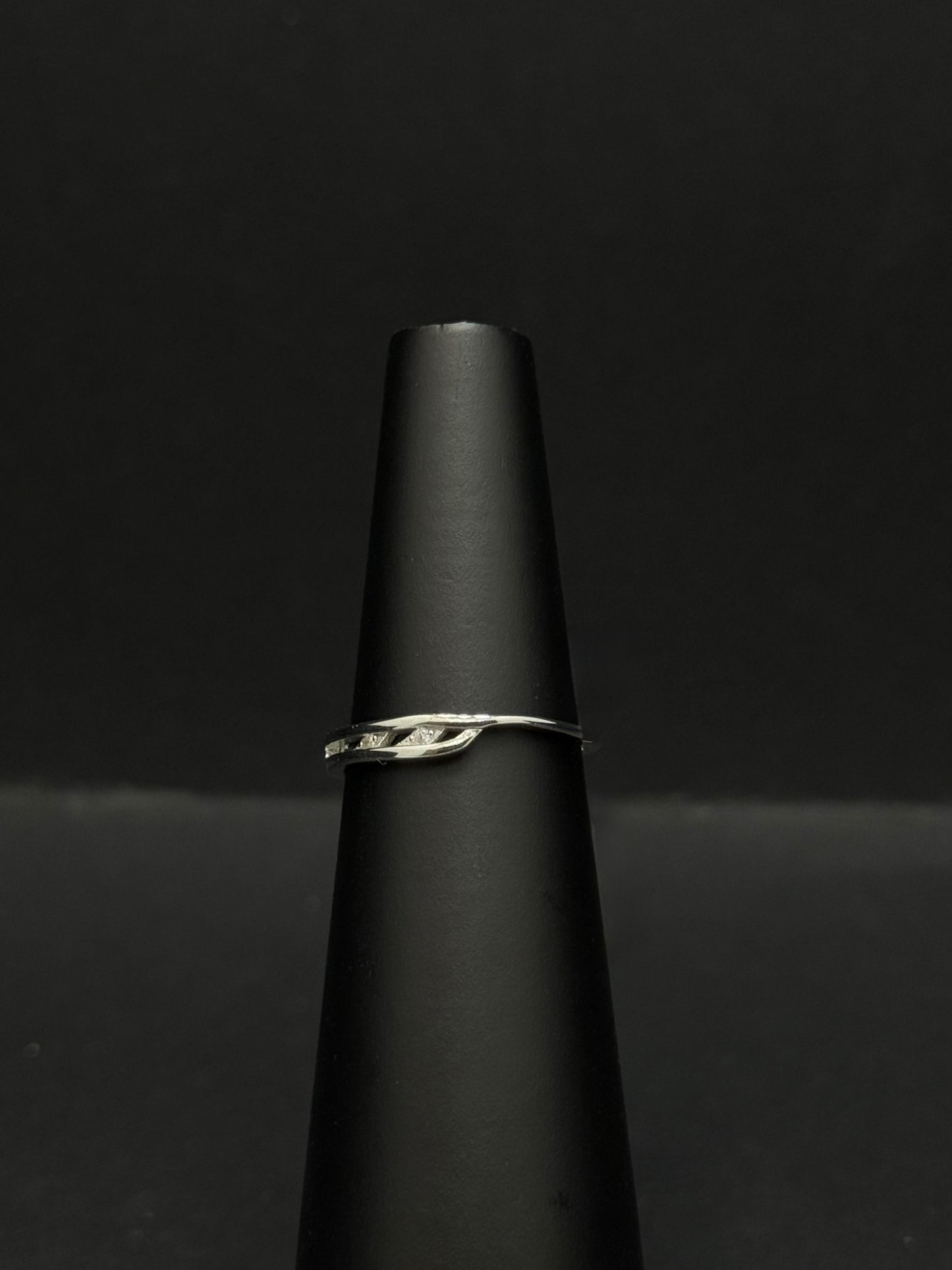 Twisting Vine Diamond Ring #340