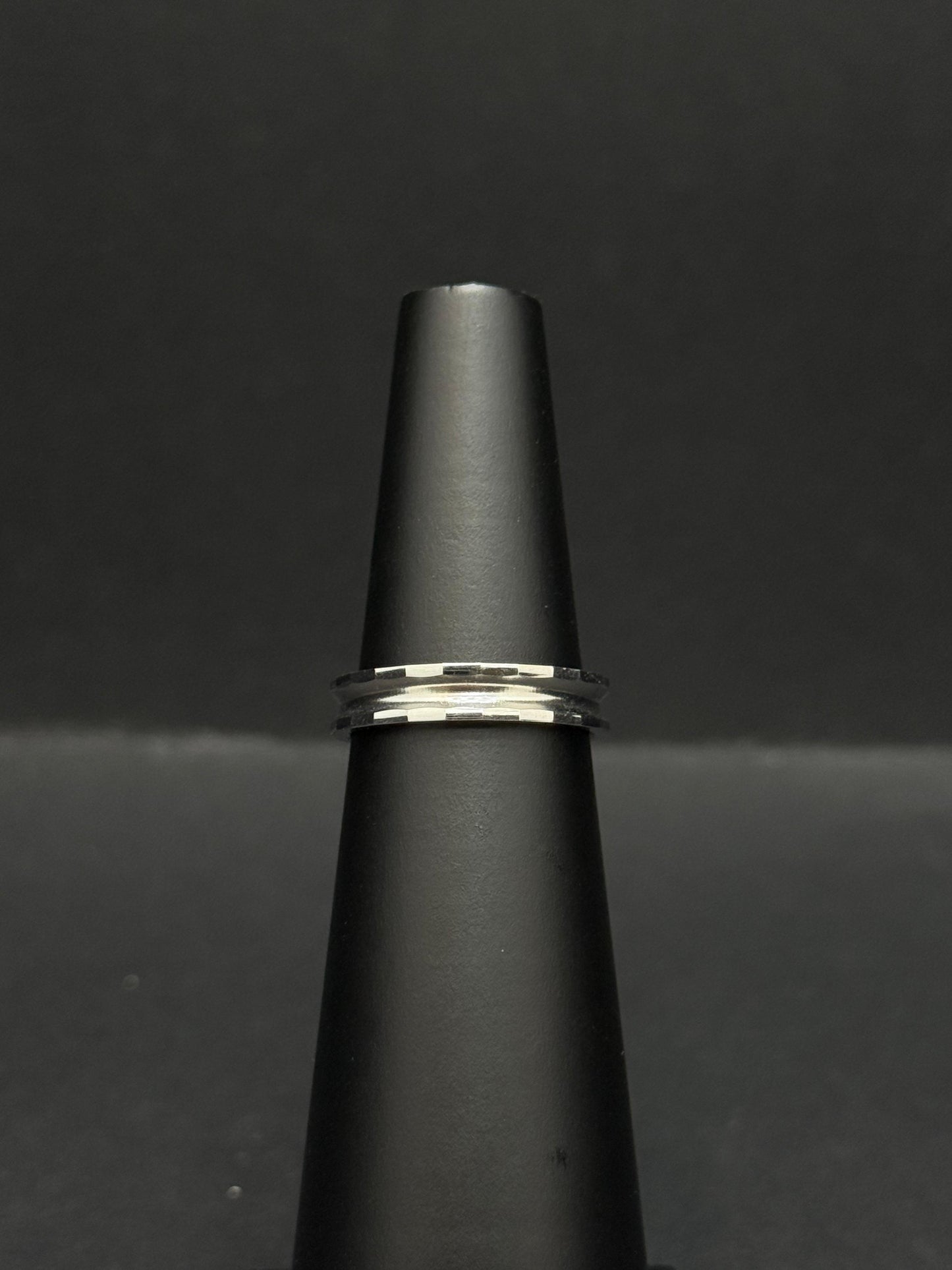 Sterling Silver Double-Band Ring #81