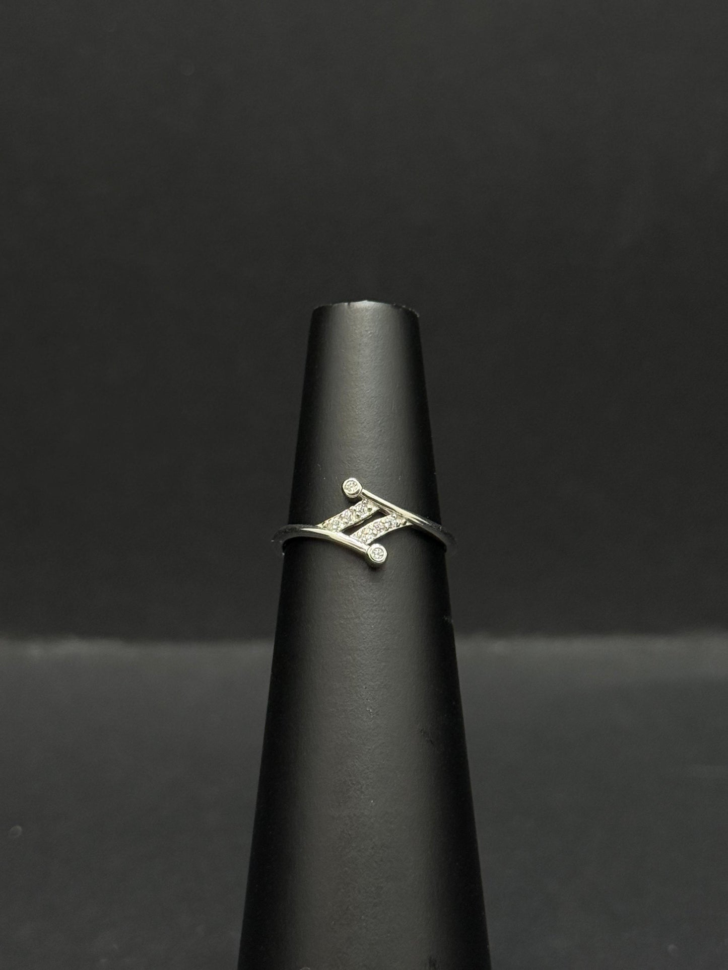 Crisscross Sterling Silver Ring #309