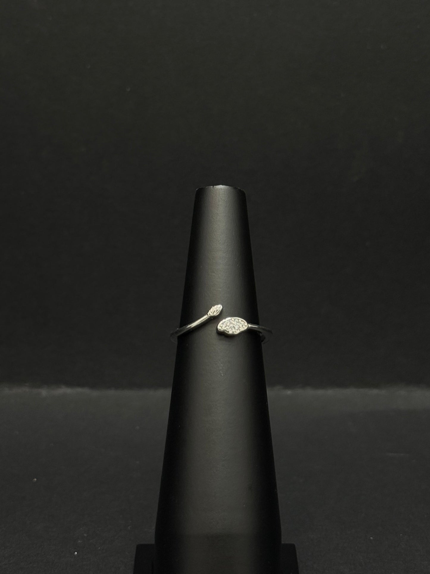 Open-End Sterling Silver Ring #74