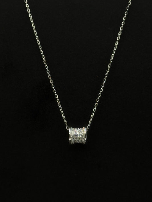 Sparkling Barrel Pendant chain #416