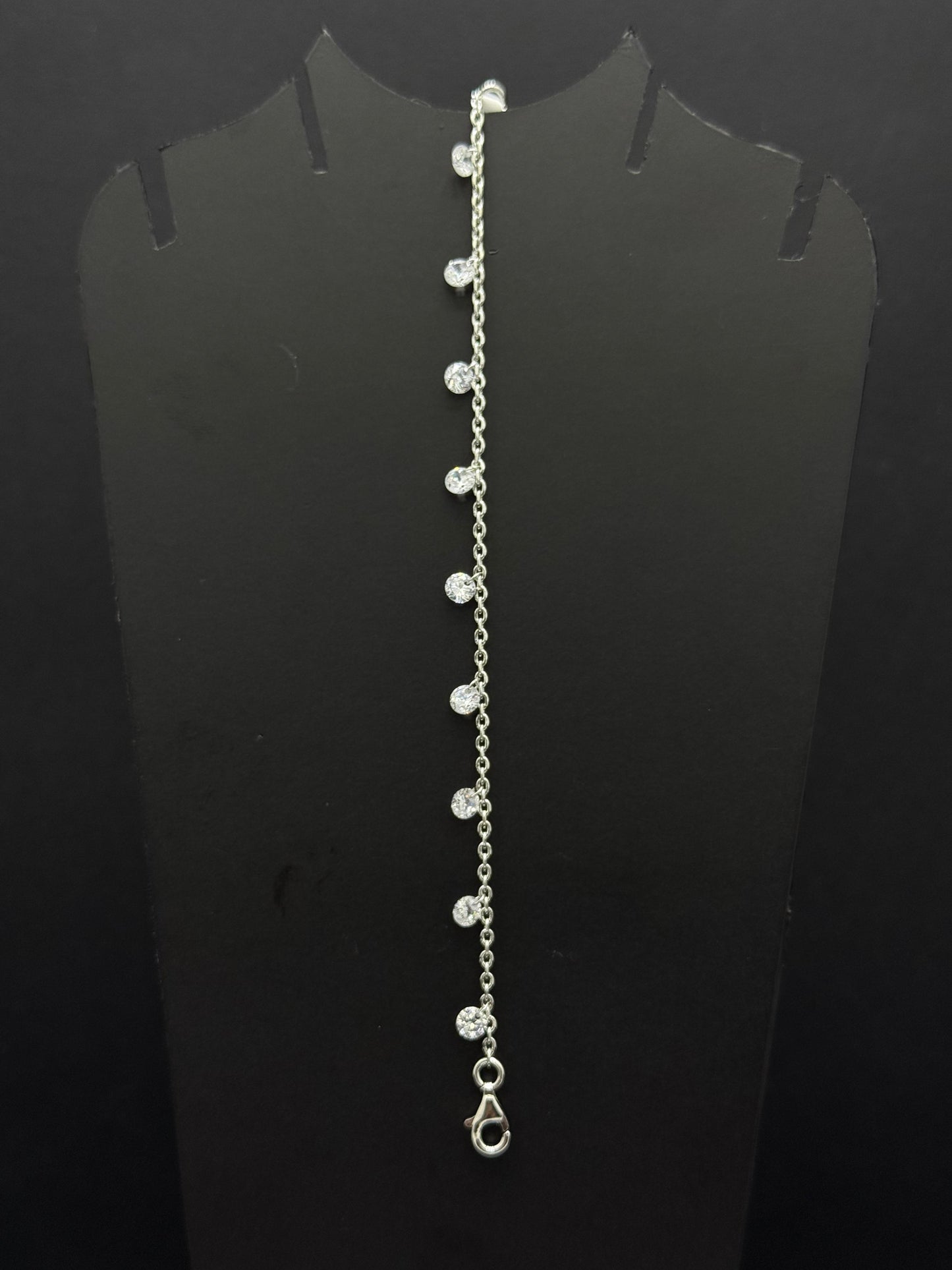 Delicate sterling silver bracelet #177