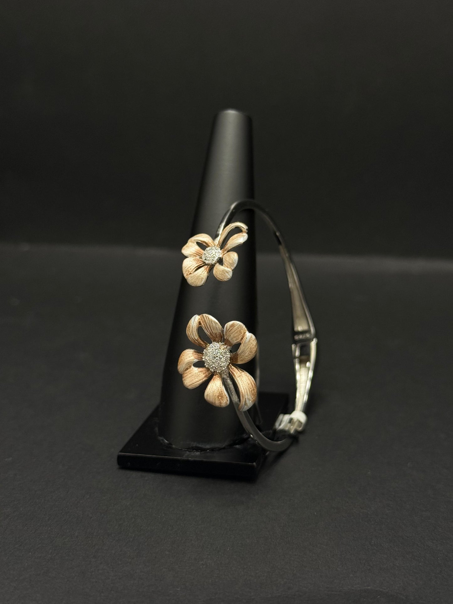 Elegant silver-tone bracelet #69