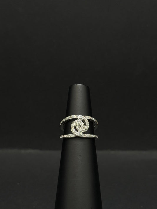Intertwined Pavé Ring #344