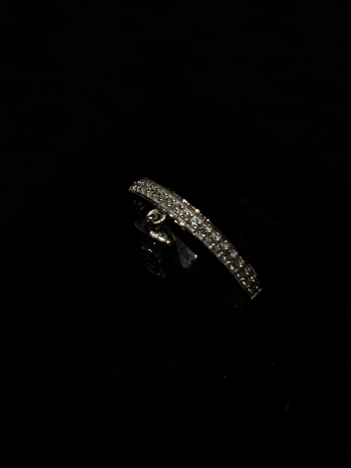 Dazzling Silver-tone Ring with a modern and elegant design #87