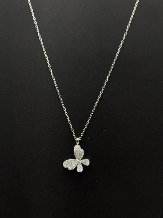 Crystal Butterfly Charm chain #488