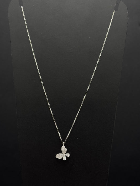 Crystal Butterfly Charm chain #488