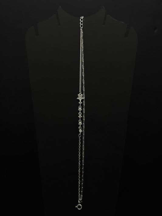 Celestial Mixed Chain Star Charm Bracele #549