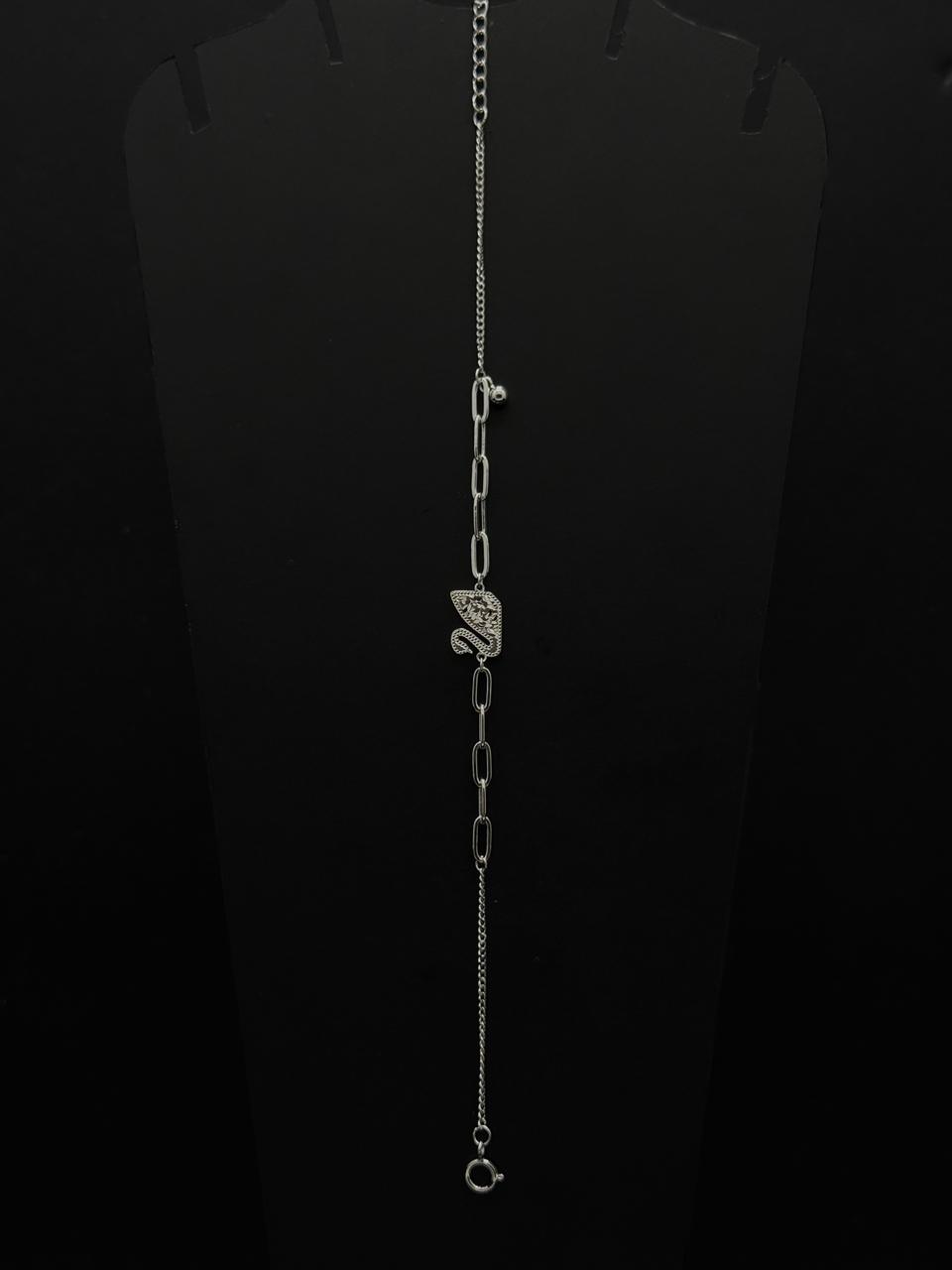 Duck shape sterling silver bracelet #556