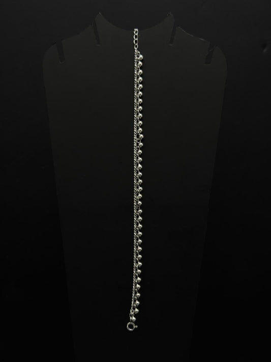 Minimalist Dual-Chain Ball Bracelet #559