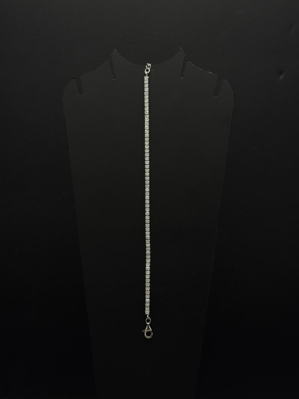 Classic Round Cut Tennis Bracelet #576