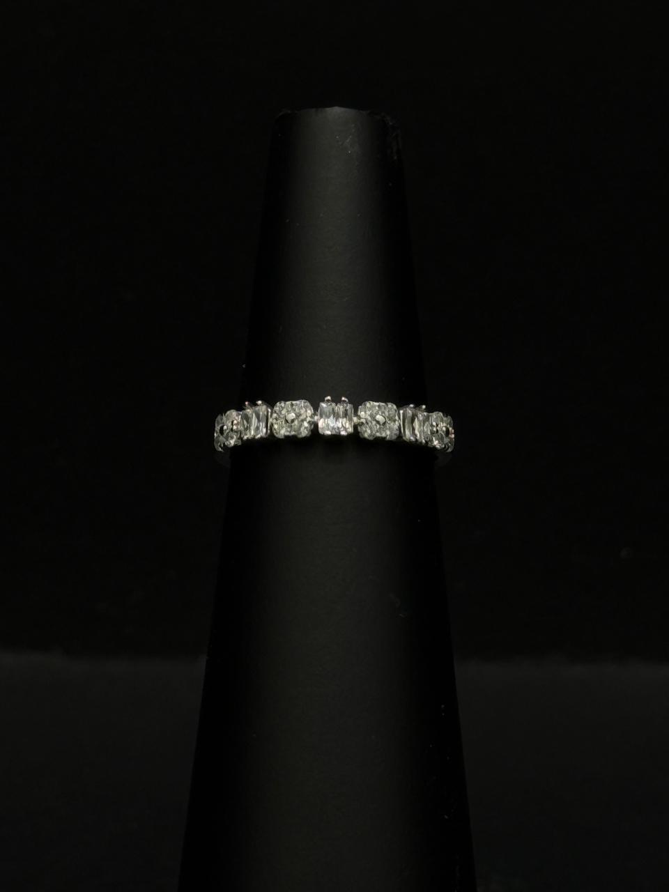 Unity Mixed-Cut Eternity Ring #611