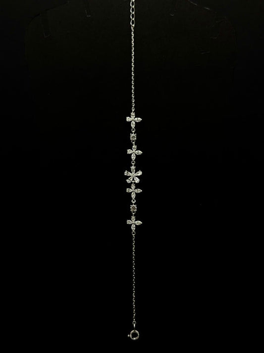 Marquise Crystal Blossom Symphony Bracelet #628