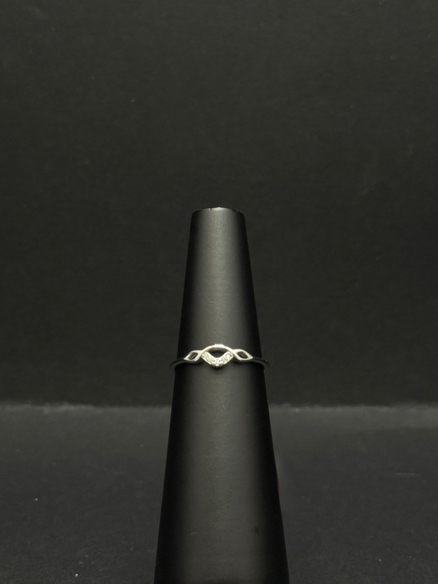 Infinity Symbol Sterling Silver Ring #314