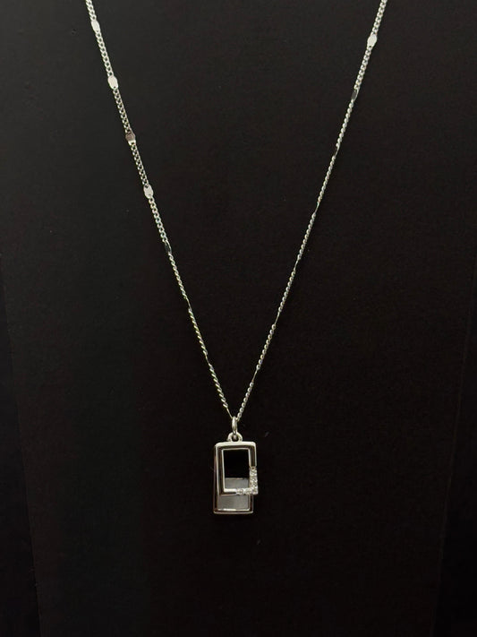 Interlocking Geometric Pendant Chain #451